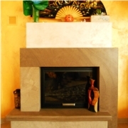 Red Sandstone Fireplaces