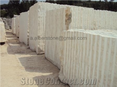 Moleanos Limestone Block, Portugal Beige Limestone