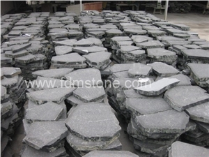 Exfoliated Paver Flagstone, Stone Basalt Flagstone,Armenia Grey Basalt,Random Flagstones,Flagstone Countyard,Flastone Pavers