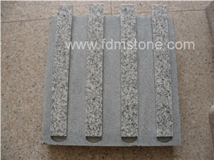 Natural Tactile Stone for Walkway, G603 Grey Granite Blind Pavers