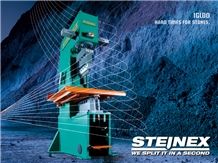 Igloo Stone Spitter - Wall Stones & Cubes stone splitting machine