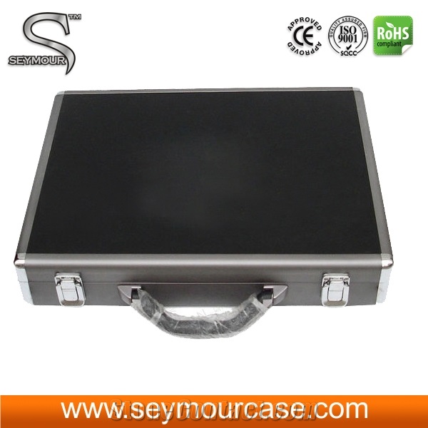 Acrylic Countertop Display Case Stone Tile Aluminum Fancy Display Suitcase Aluminum Sample Case