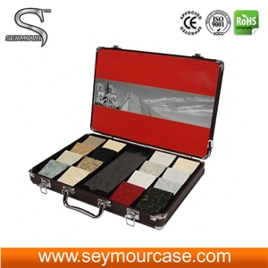 Aluminum Case Fashion Style Display Suitcase Sample Brief Case