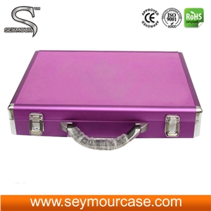 Quartz Stone Sample Display Case Stone Tile Aluminum Fancy Display Suitcase Sample Display Box