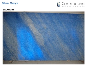 Blue Crystaline Onyx Slab 100 Natural Translucent Crystaline Stone Free Shipping