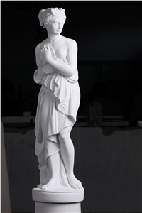 Bianco Taxos Marble Carved Sculptures