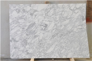 Arabescato Carrara Slabs & Tiles, Italy White Marble