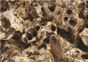 Moon Stone Boulders, Decorative Rocks, Beige Boulders