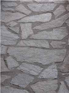 Steel Grey Irregular Slate for Flagstone Pavement