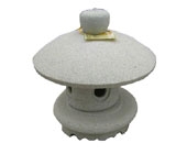 Grey Granite Garden Lantern