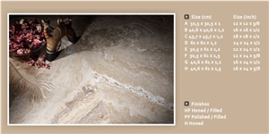 Honed Filled Beige Travertine Floor Tile, Kutahya Beige Travertine Slabs & Tiles