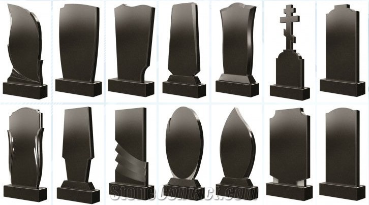 Black Various Type Monument, Black Granite Monuments