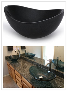 Granite-Bathroom-Sink, Black Granite Sinks