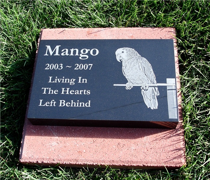 Mango Tombstone, Black Granite Monument & Tombstone