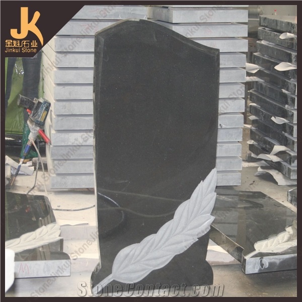 Shanxi Black Granite Gravestone
