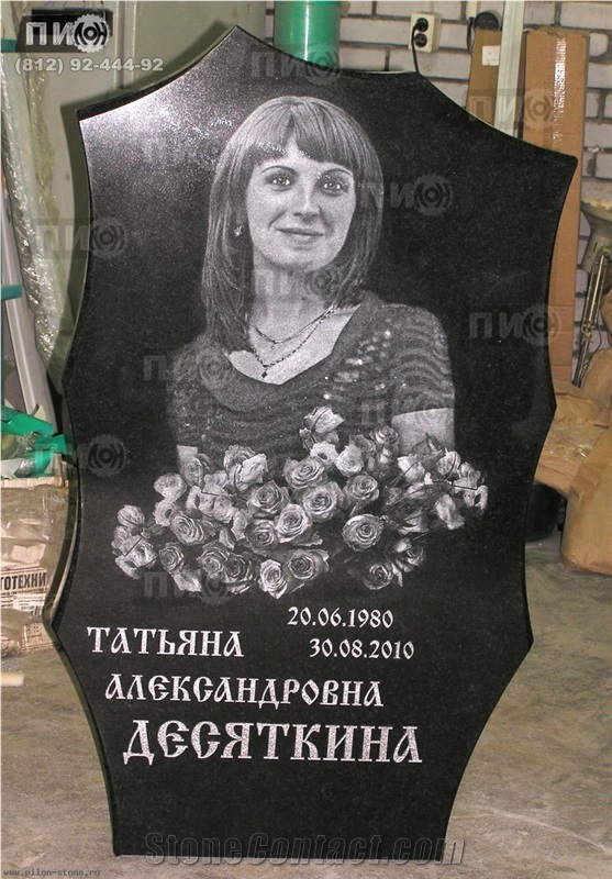 StoneShadow Carving Monument, Black Granite Monuments from China