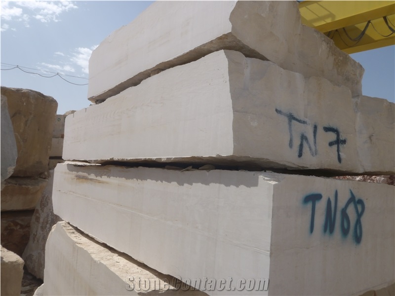 Thala Beige Marble Block, Tunisia Beige Marble