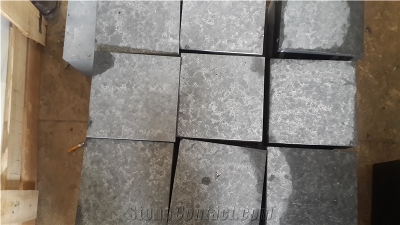 New Black Basalt Cube Stone