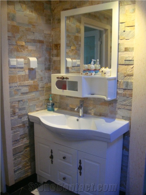 Bath Room Slate Cultured Stone