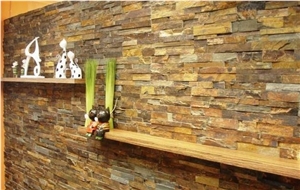 Beautiful Cultured Stone Indoor Wall