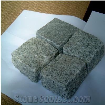 Cobbles, Beige Cube Stone
