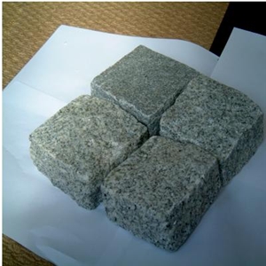 Cobbles, Beige Cube Stone