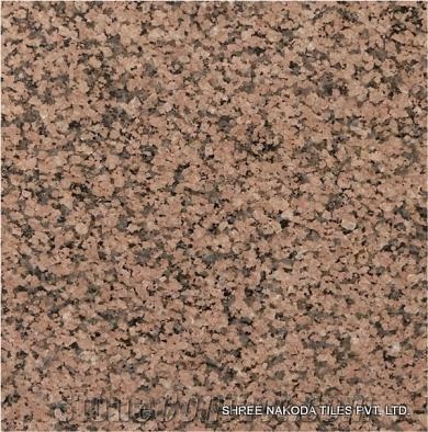 Imperial Pink Granite Tile, India Pink Granite