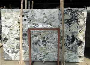 Ice Jade Green Marble Slabs & Tiles, China Green Marble