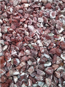 Rosso Levanto Marble Pebble Stone