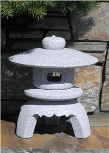 Stone Lantern, G603 White Granite Lantern