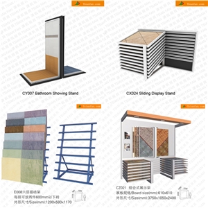 Marble Stand,Granite Display Stand, Natural Stone Display Rack, Stone Sample Board