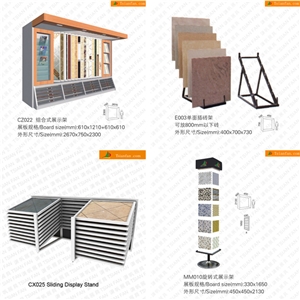 Marble Stand,Granite Display Stand, Natural Stone Display Rack, Stone Sample Board