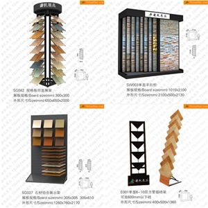 Marble Stand,Granite Display Stand, Natural Stone Display Rack, Stone Sample Board