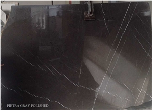 Iran Pietra Grey Marble Tiles & Slabs, Pietra Gray Grey Marble