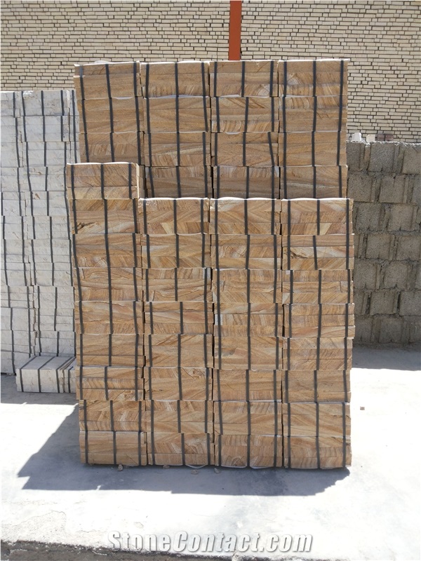 Iranian Wooden Type Ledge Stone