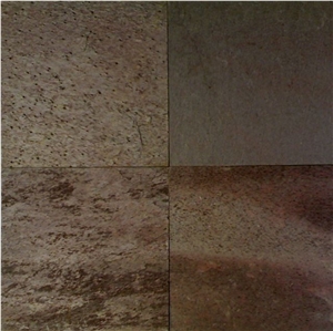 Golden Slate Slabs & Tiles