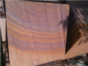 Rainbow Sandstone Slabs & Tiles