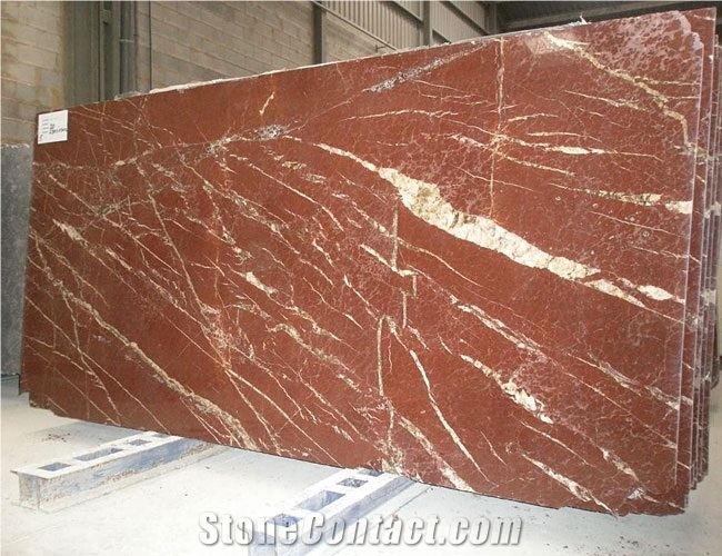 Rosso Alicante Marble Slabs