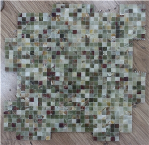 Marble Mosaic 3-2, Green Marble Mosaic
