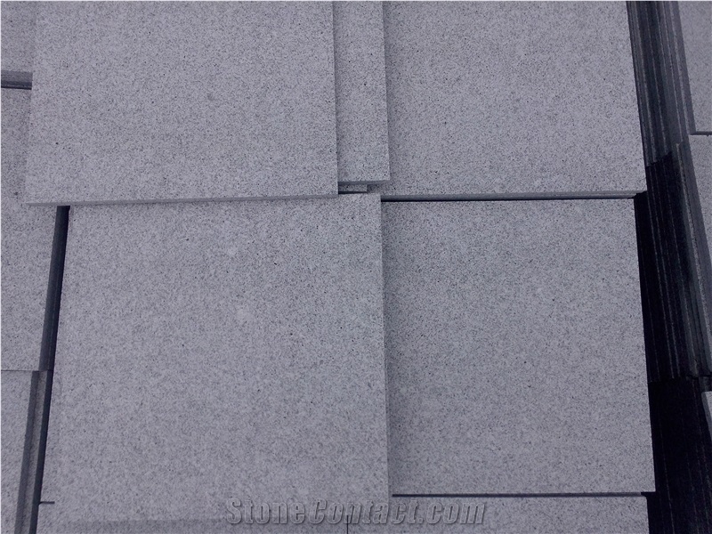 G603 Granite Slabs Tiles, China White Pepperino Light Granite Villa Interior Wall Cladding,Hotel Floor Covering Skirting for Pattern-Gofar