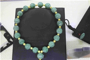 Chinese Green Necklace Jades