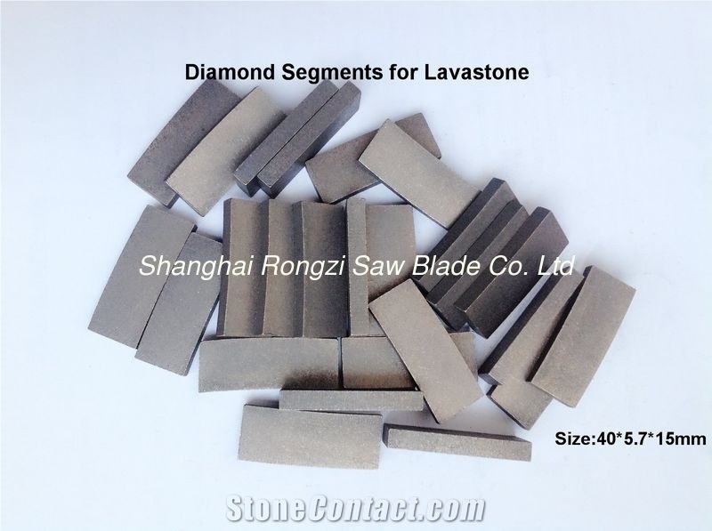 New!!!Diamond Segments on Lavastone,Very Wear-Resistant