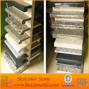Countertop Bullnose/Ogee/Radius/Pencil/Bevel Edge, Natural Rock Stone Granite Countertops
