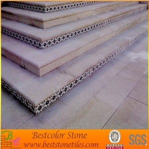G682 Stairs Steps with Flamed Surface, G682 Granite Stairs