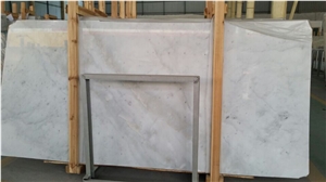 Polished Yunnan White Marble Slabs with Cross Veins ,China White Marble