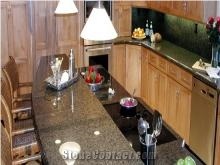 Africa Black Granite Kitchen Countertops, Natural Black Granite Kitchen Countertops