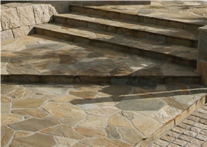 Irregular Shape Paving Stone/Paving Granite, Pavers Granite Paving Stone