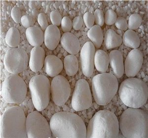 Popular Decorative Garden White Stone Pebbles