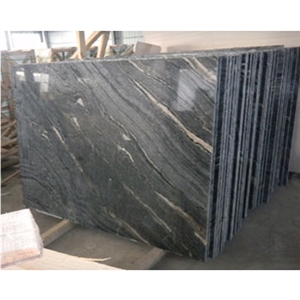 Wellest M711 Ancient Wood Grain Marble Tile Natural Stone Floor Tile, China Black Marble
