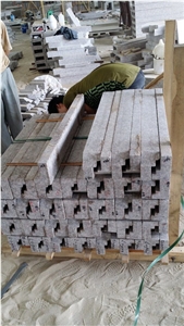 G664 Shaped Granite, Pink Granite Window Frame